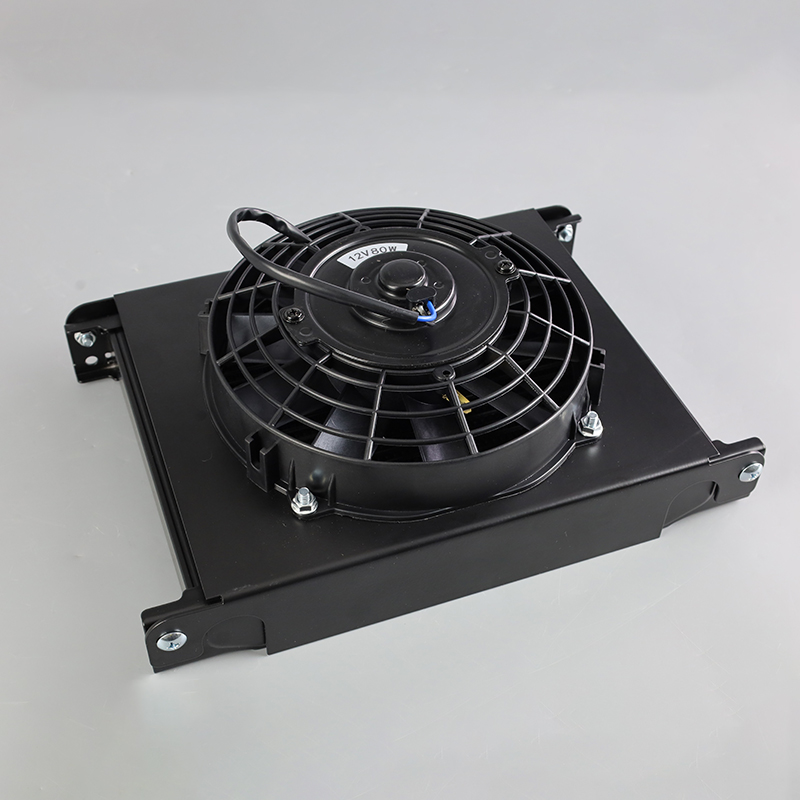 13870 British Style Oil Cooler with Fan