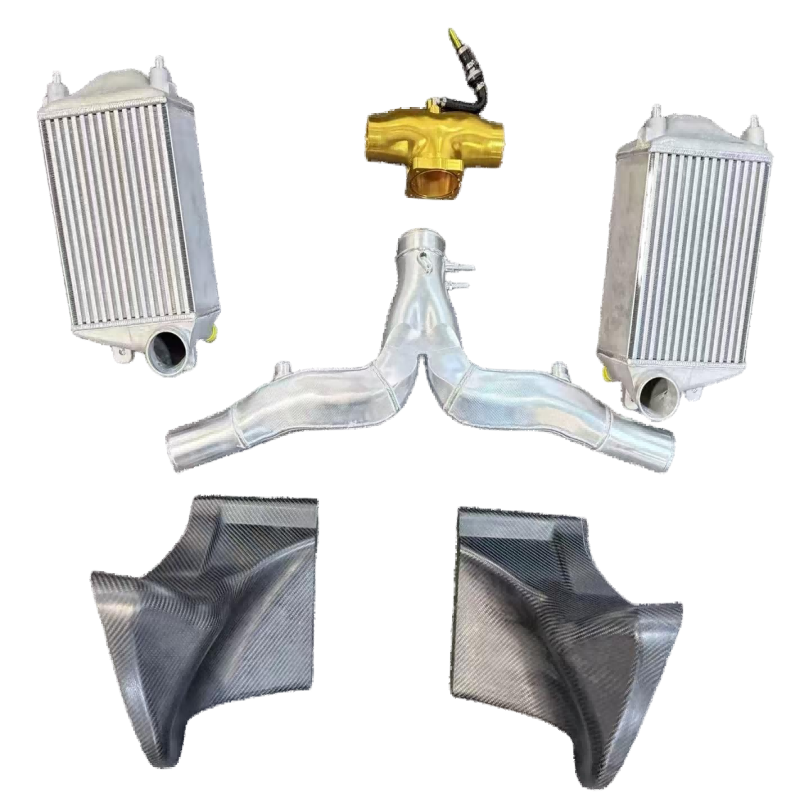 Пълен комплект за надграждане на интеркулера и всмукателния колектор за Porsche 991.2 3.0T Turbo